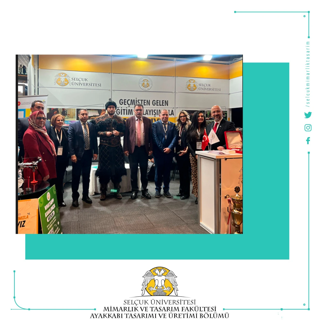 Bölümümüz İKAF'25 Fuarında